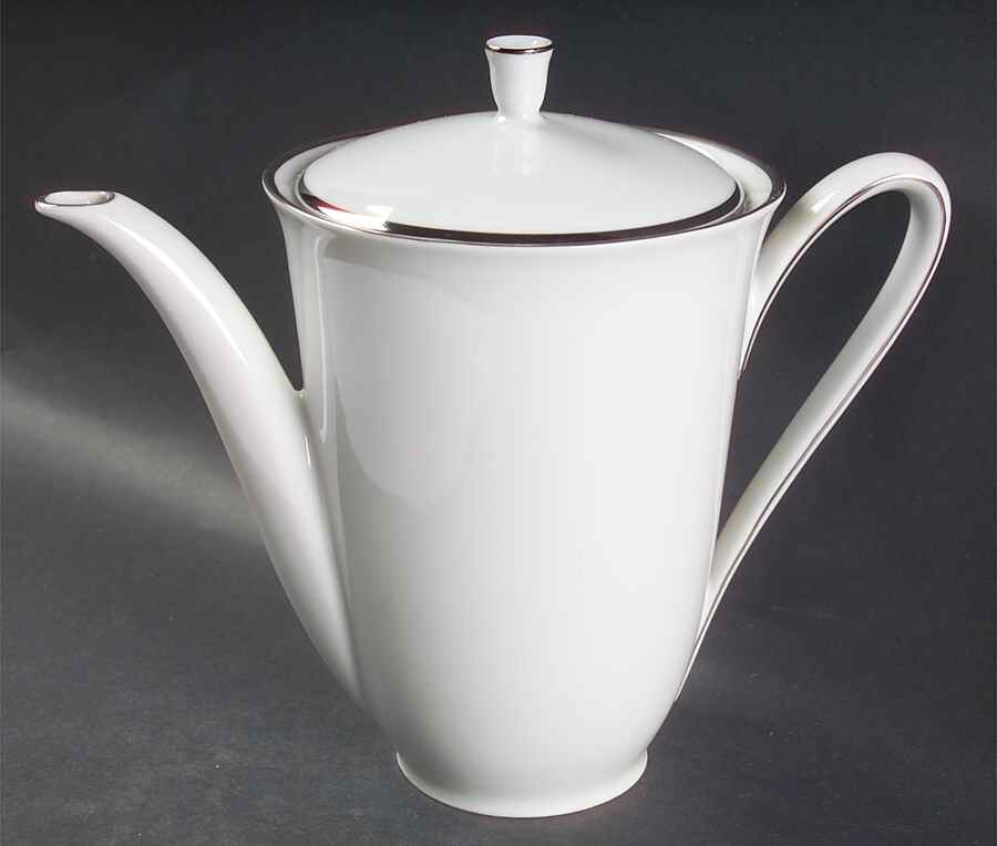 Heirloom Platinum Coffee Pot & Lid by Hutschenreuther-1
