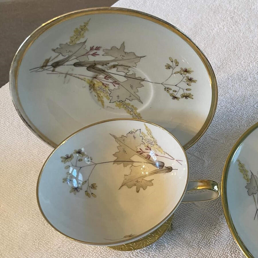 03289 Footed Cup & Saucer Set by Hutschenreuther-1