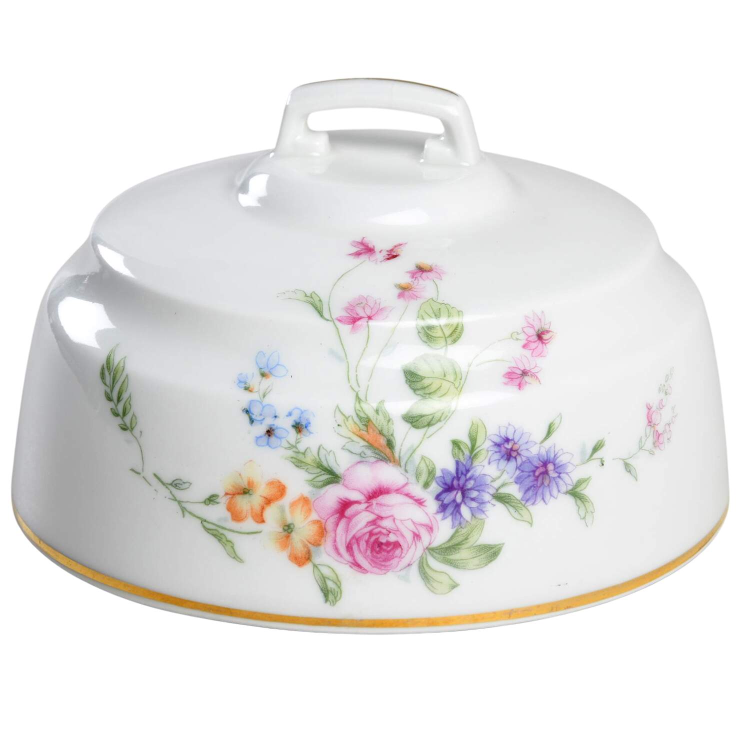 HUT12 (WHITE) Lid for Round Butter by Hutschenreuther-1