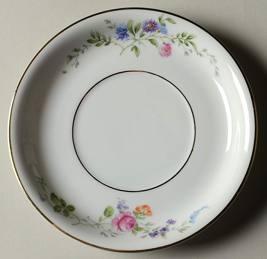 HUT12 (WHITE) Saucer for Flat Cup by Hutschenreuther-1
