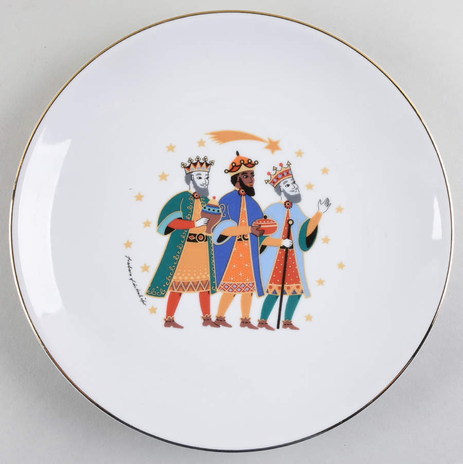 HUT133 Dinner Plate by Hutschenreuther-1