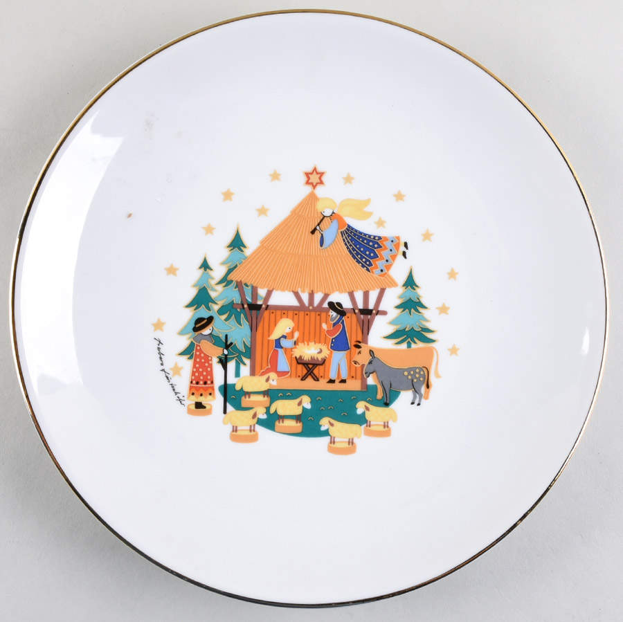 HUT133 Dinner Plate by Hutschenreuther-1