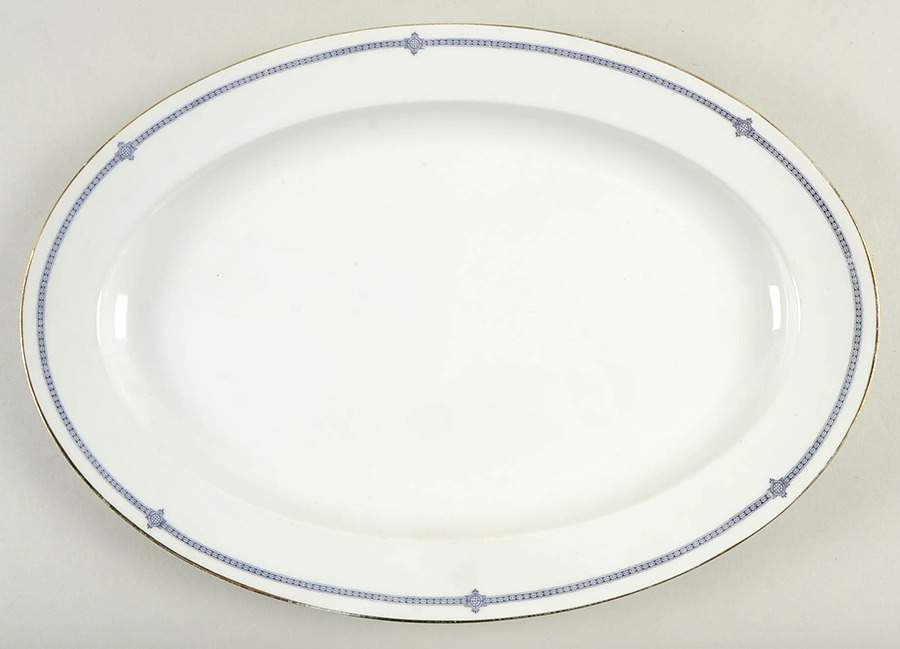 2101 15" Oval Serving Platter by Hutschenreuther-1