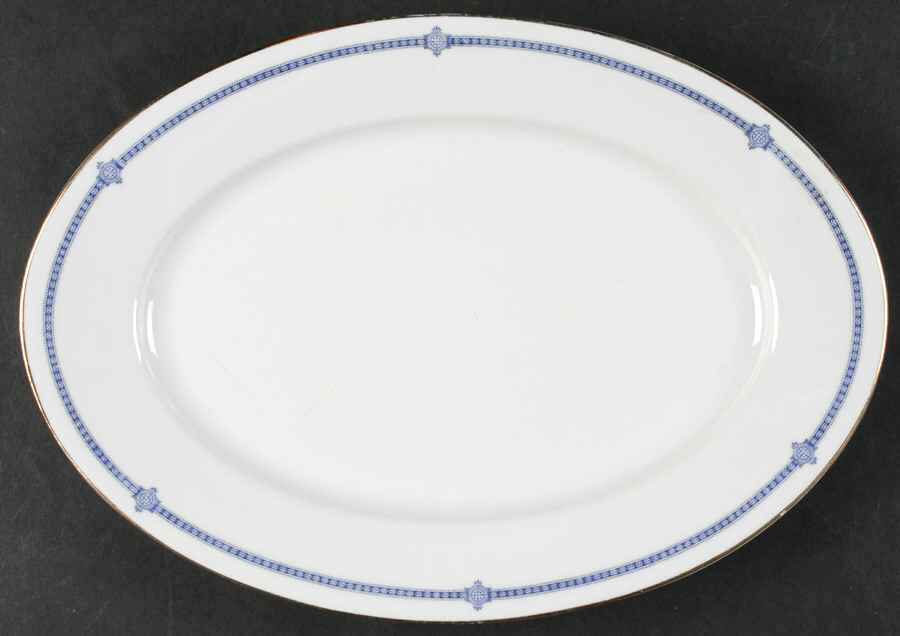 2101 11" Oval Serving Platter by Hutschenreuther-1