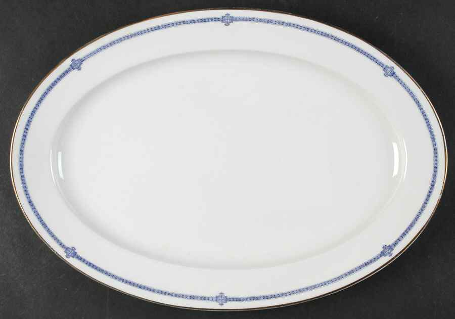 2101 13" Oval Serving Platter by Hutschenreuther-1