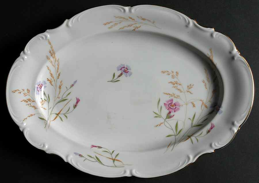 8941 12" Oval Serving Platter by Hutschenreuther-1