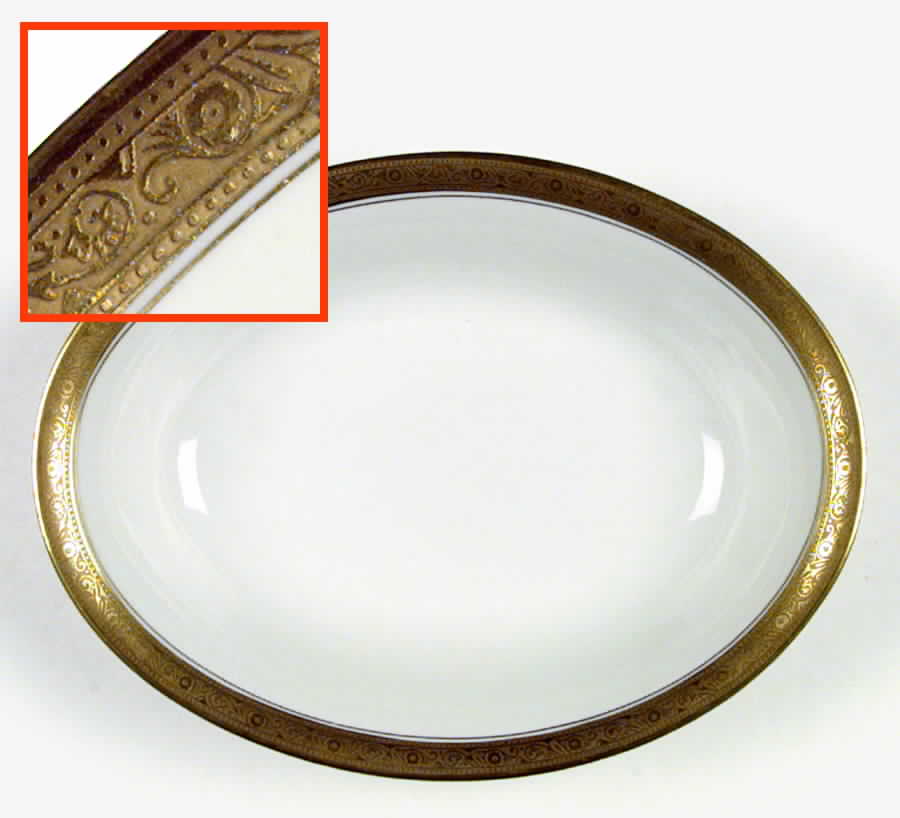 HUT184 9" Oval Vegetable Bowl by Hutschenreuther-1