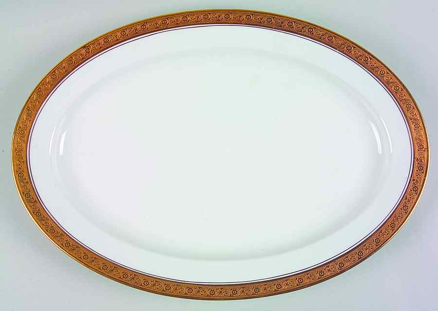 HUT184 16" Oval Serving Platter by Hutschenreuther-1