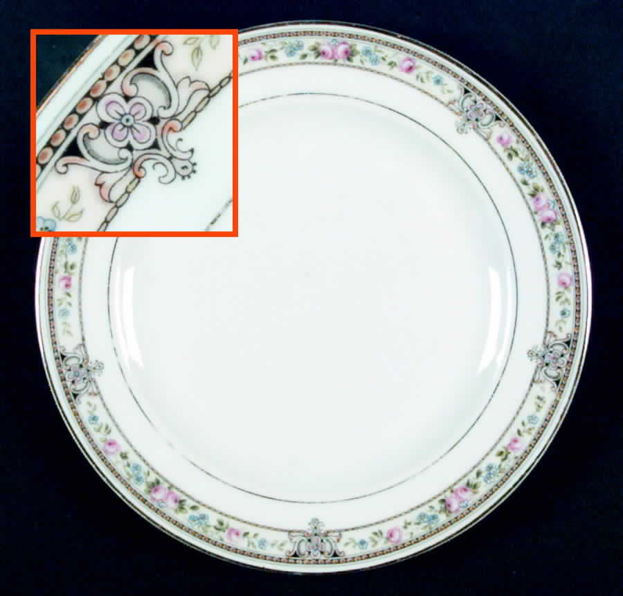 HUT187 Luncheon Plate by Hutschenreuther-1