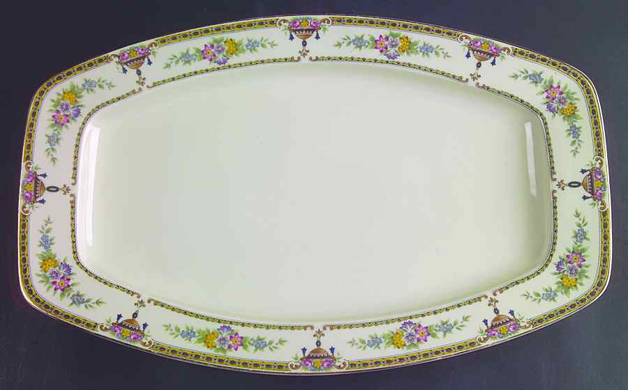 HUT208 17" Oval Serving Platter by Hutschenreuther-1