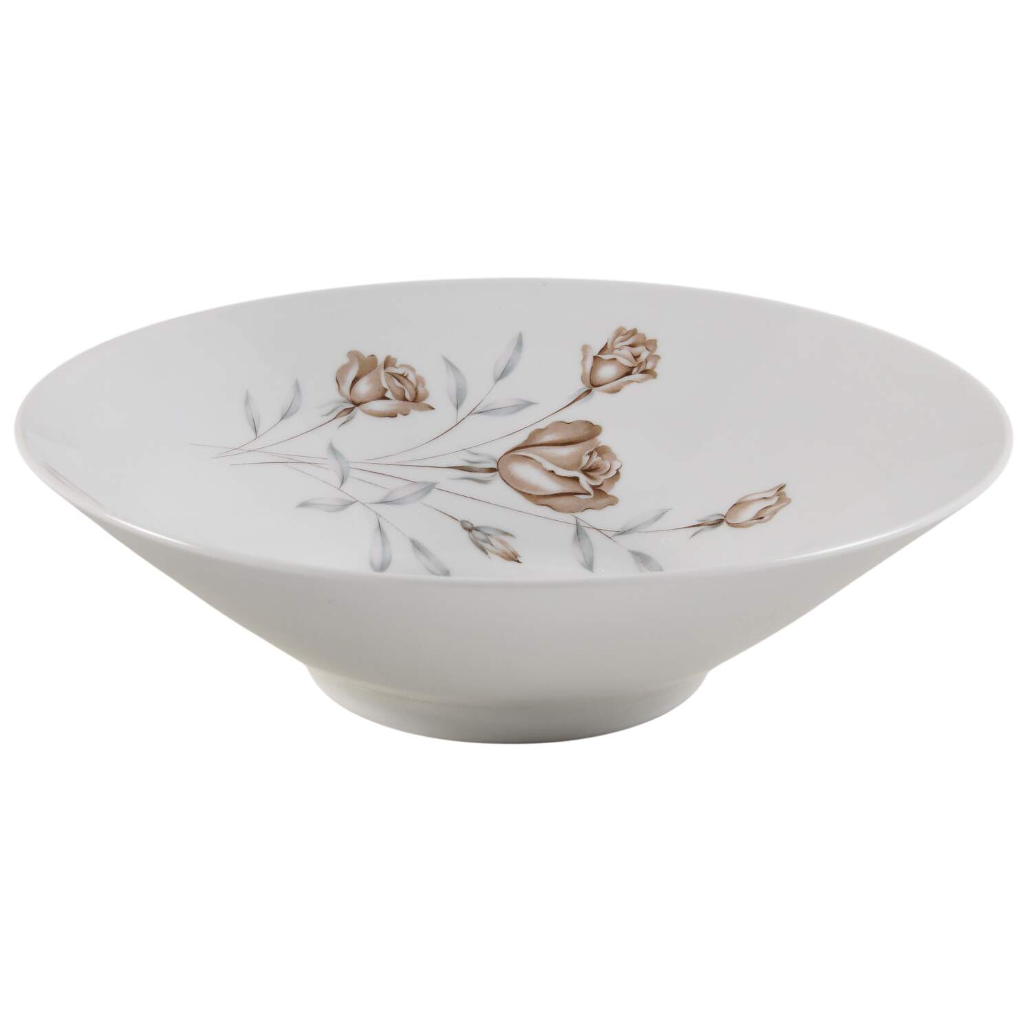 Huntington Rose 10" Round Serving Bowl by Hutschenreuther-1