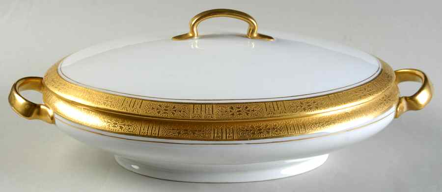 HUT216 Oval Covered Vegetable by Hutschenreuther-1