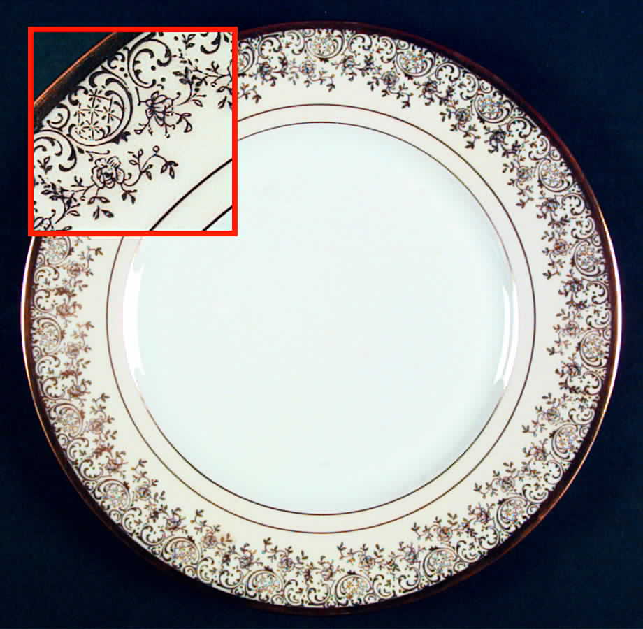 HUT220 Dinner Plate by Hutschenreuther-1