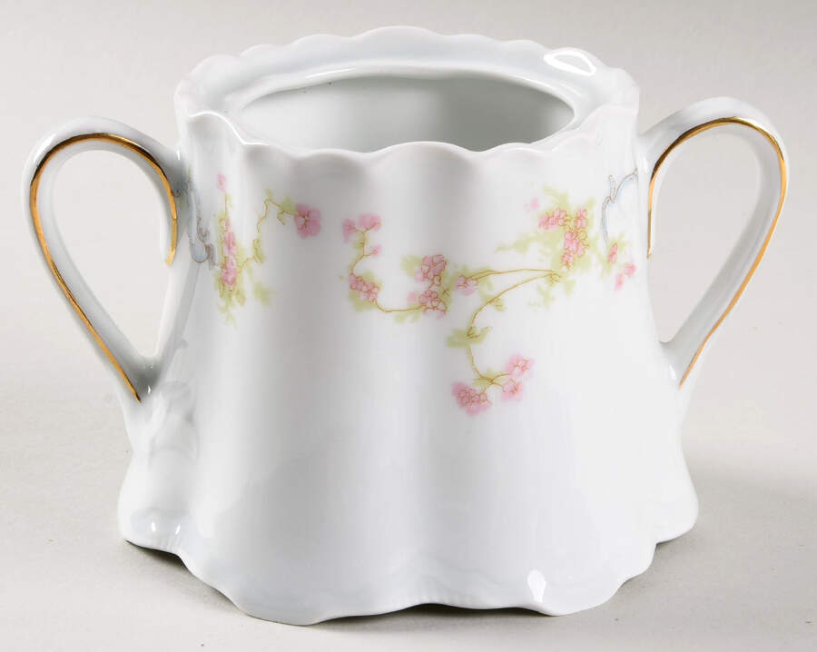 HUT23 Sugar Bowl No Lid by Hutschenreuther-1