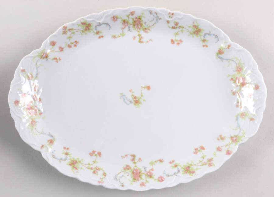 HUT23 12" Oval Serving Platter by Hutschenreuther-1