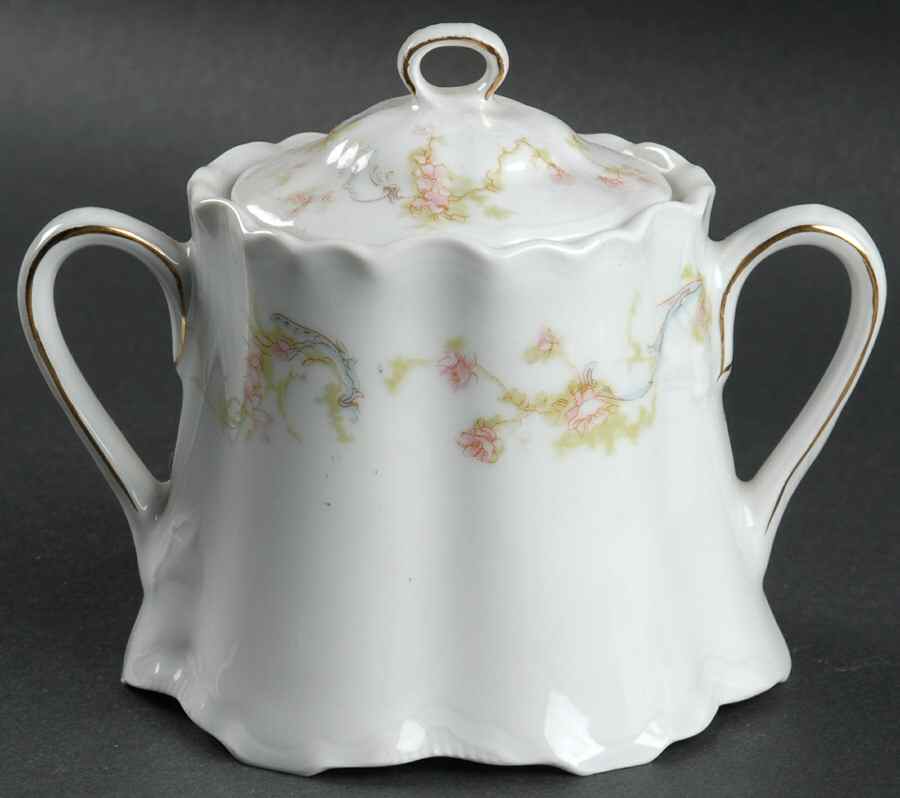 HUT23 Sugar Bowl & Lid by Hutschenreuther-1