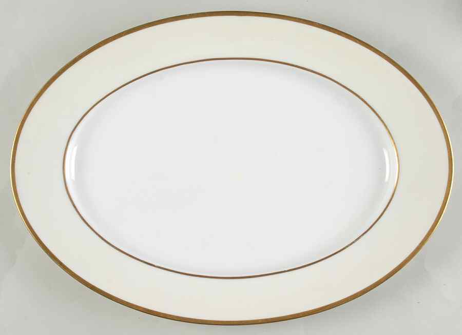 HUT25 14" Oval Serving Platter by Hutschenreuther-1