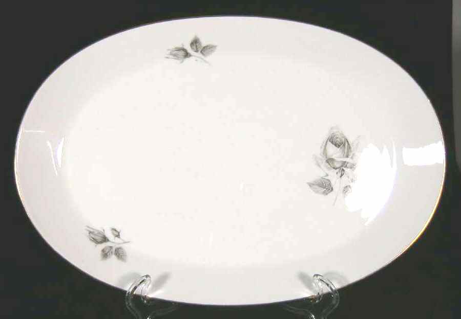 HUT27 12" Oval Serving Platter by Hutschenreuther-1