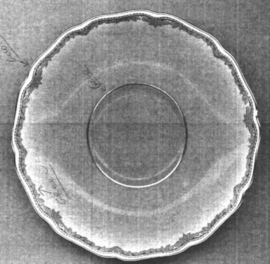 1305 Saucer by Hutschenreuther-1