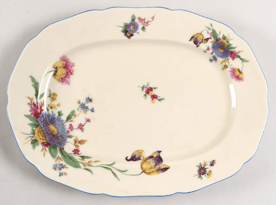 11872 14" Oval Serving Platter by Hutschenreuther-1