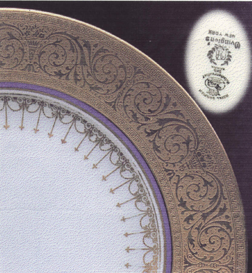 HUT292 Dinner Plate by Hutschenreuther-1