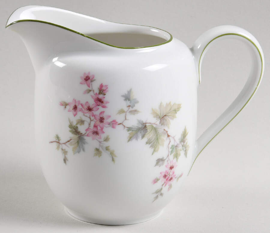 HUT2 (Green Trim) Creamer by Hutschenreuther-1
