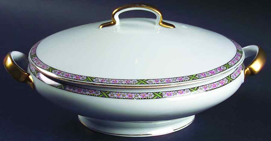 HUT339 Round Covered Vegetable by Hutschenreuther-1