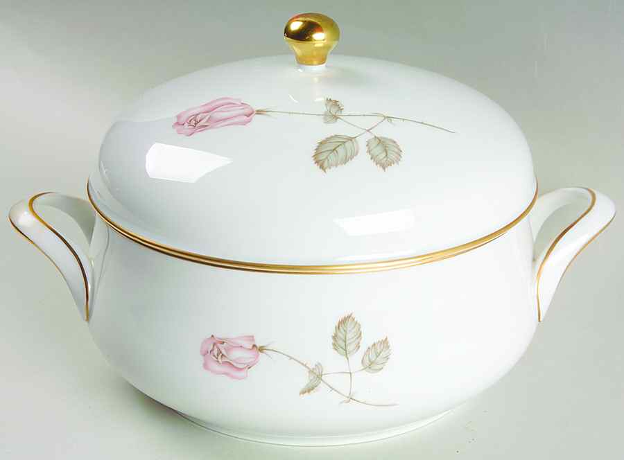 Rose Round Covered Vegetable by Hutschenreuther-1