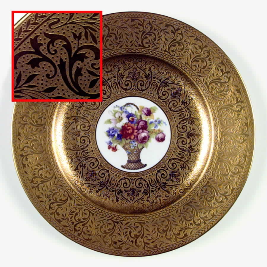 HUT375 Dinner Plate by Hutschenreuther-1