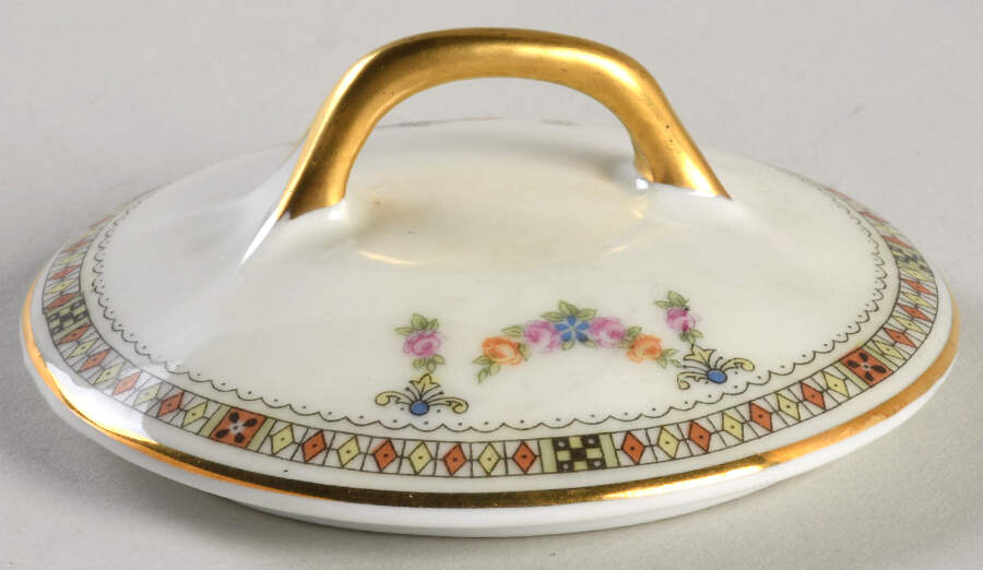 HUT4 Lid for Sugar Bowl by Hutschenreuther-1