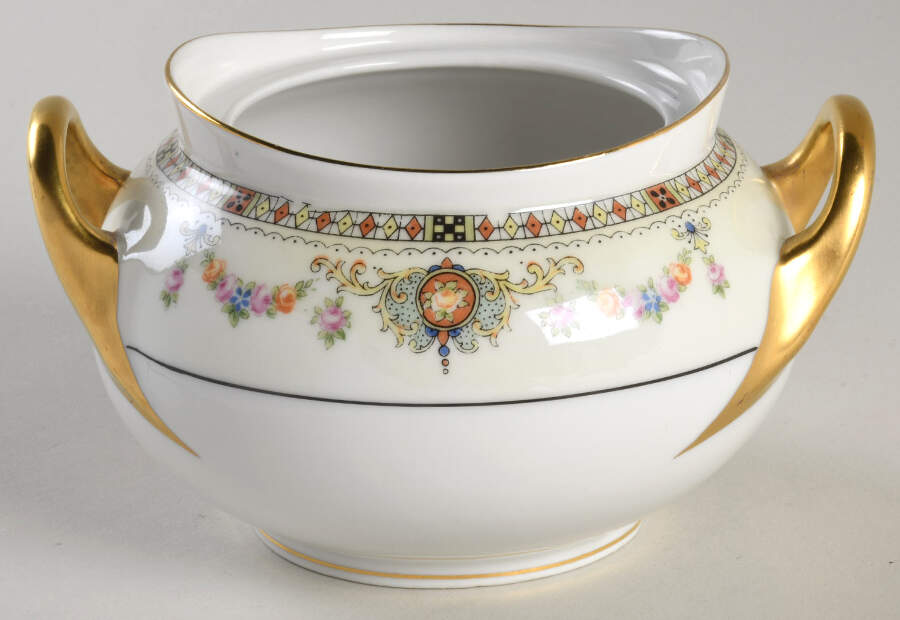 HUT4 Sugar Bowl No Lid by Hutschenreuther-1