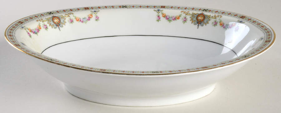 HUT4 10" Oval Vegetable Bowl by Hutschenreuther-1
