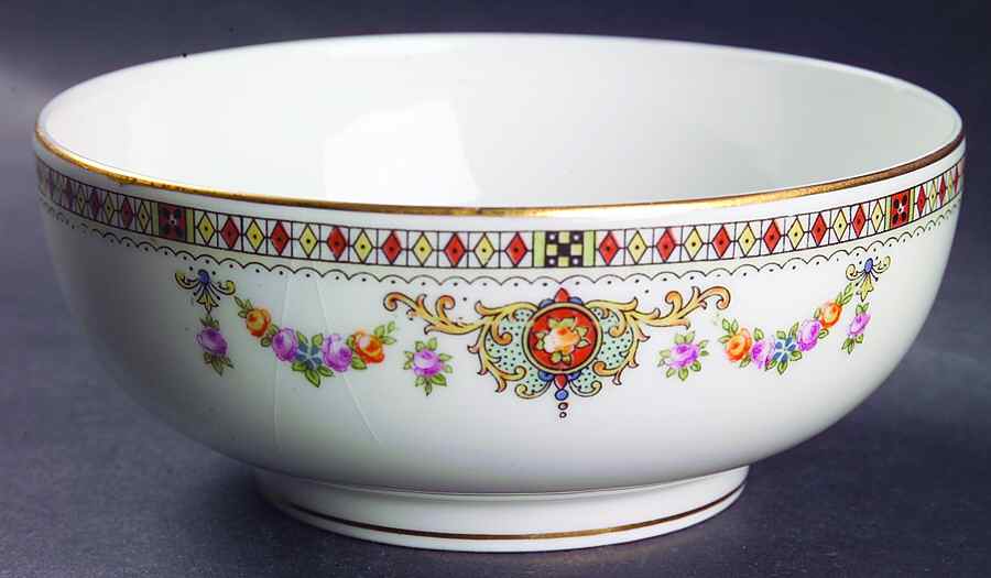 HUT4 Cranberry Bowl by Hutschenreuther-1