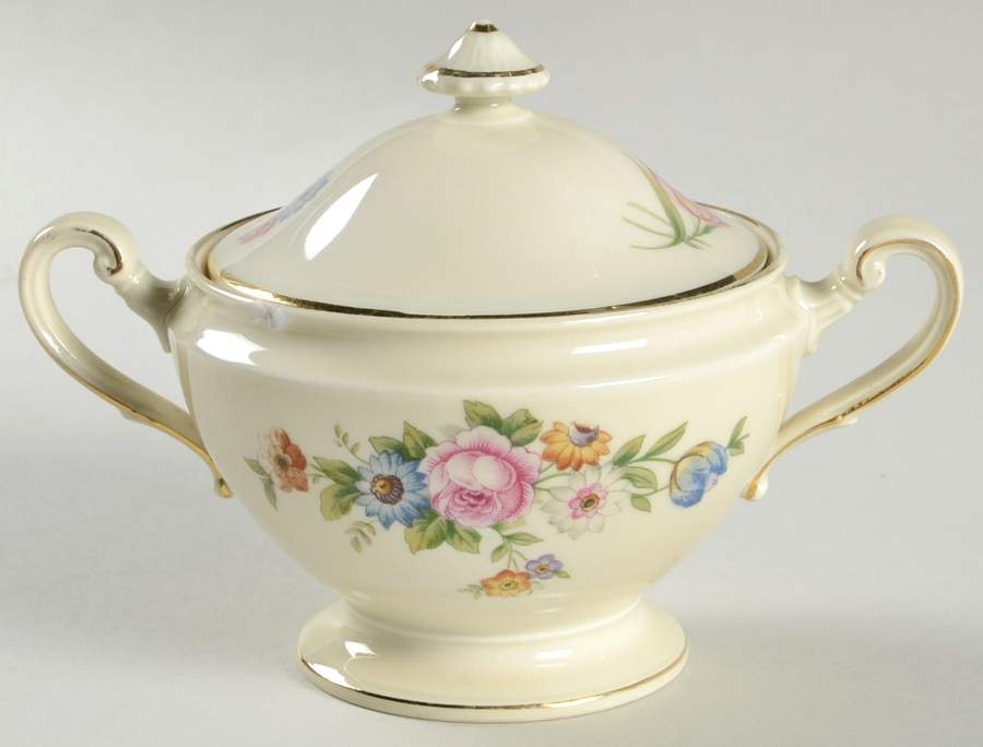 HUT401 Sugar Bowl & Lid by Hutschenreuther-1