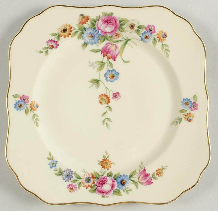 HUT401 Square Salad Plate by Hutschenreuther-1