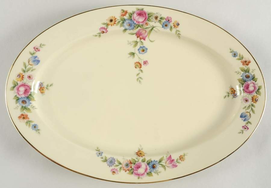 HUT401 16" Oval Serving Platter by Hutschenreuther-1
