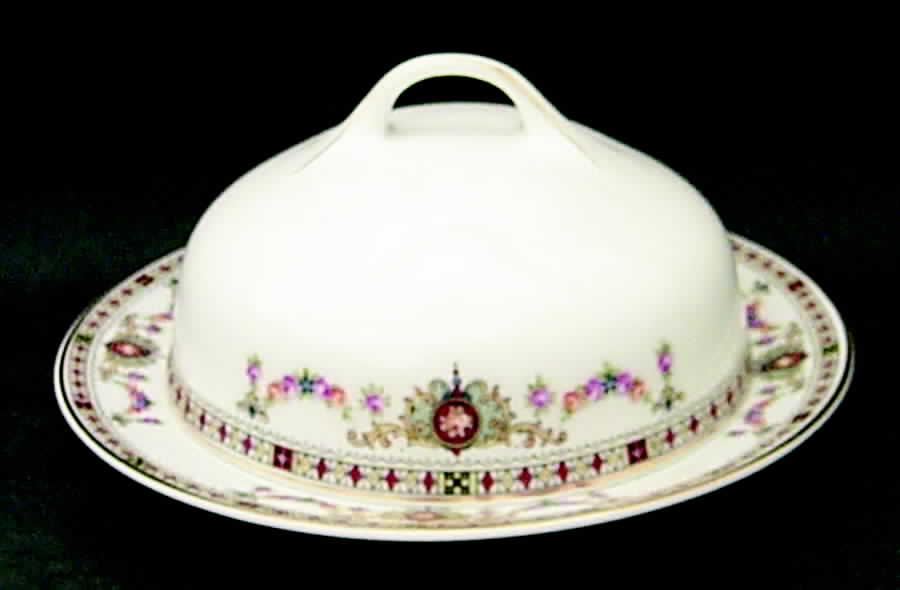 HUT443 Round Covered Butter by Hutschenreuther-1