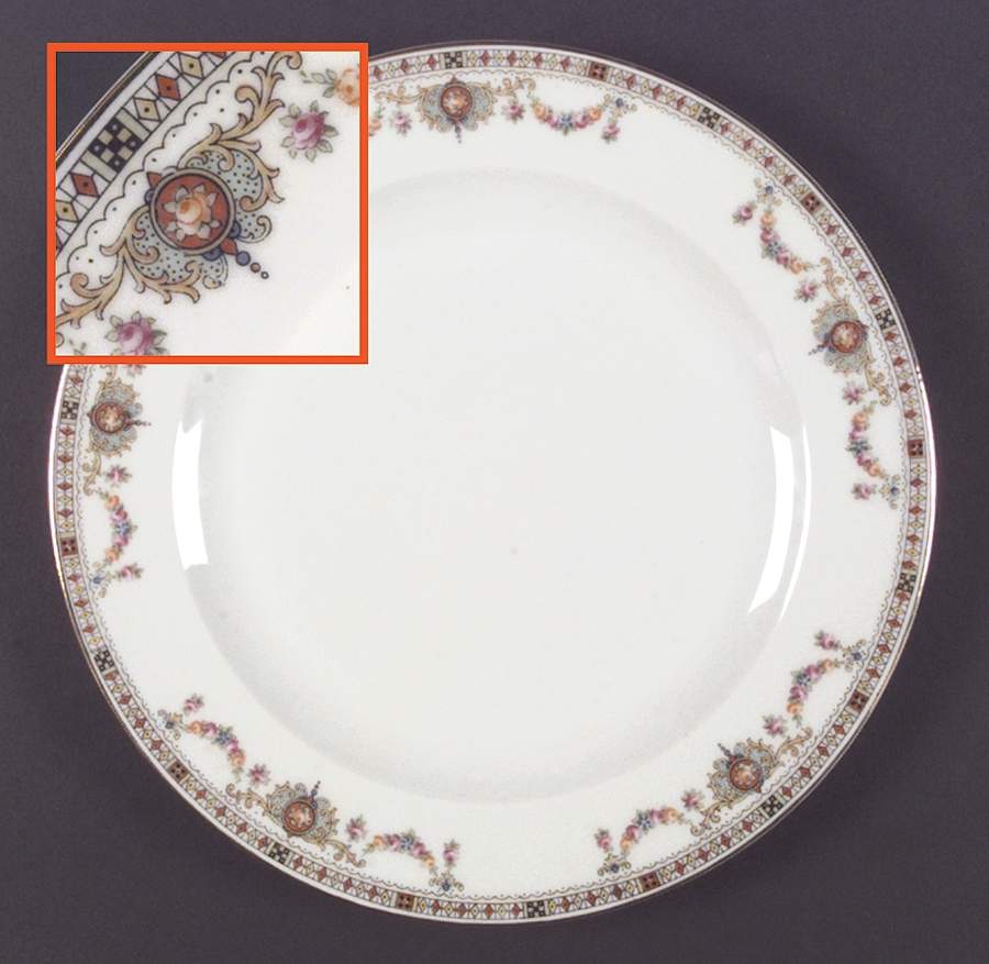 HUT443 Dinner Plate by Hutschenreuther-1