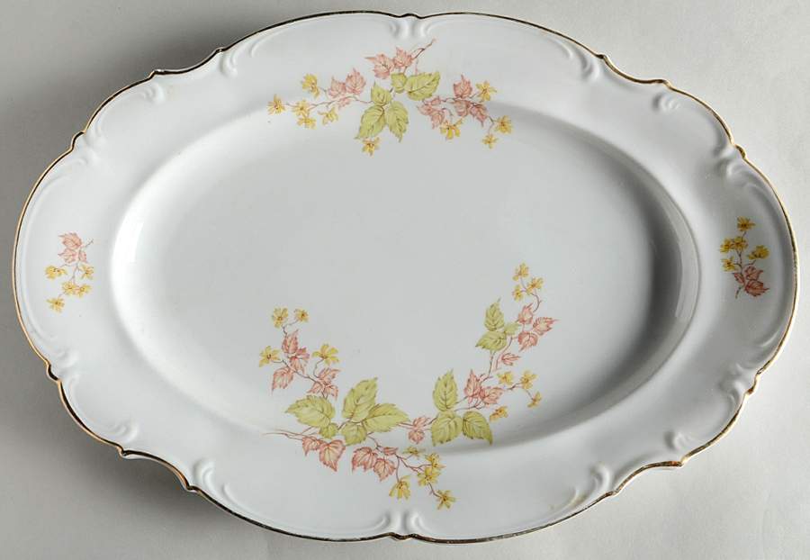 8520 14" Oval Serving Platter by Hutschenreuther-1