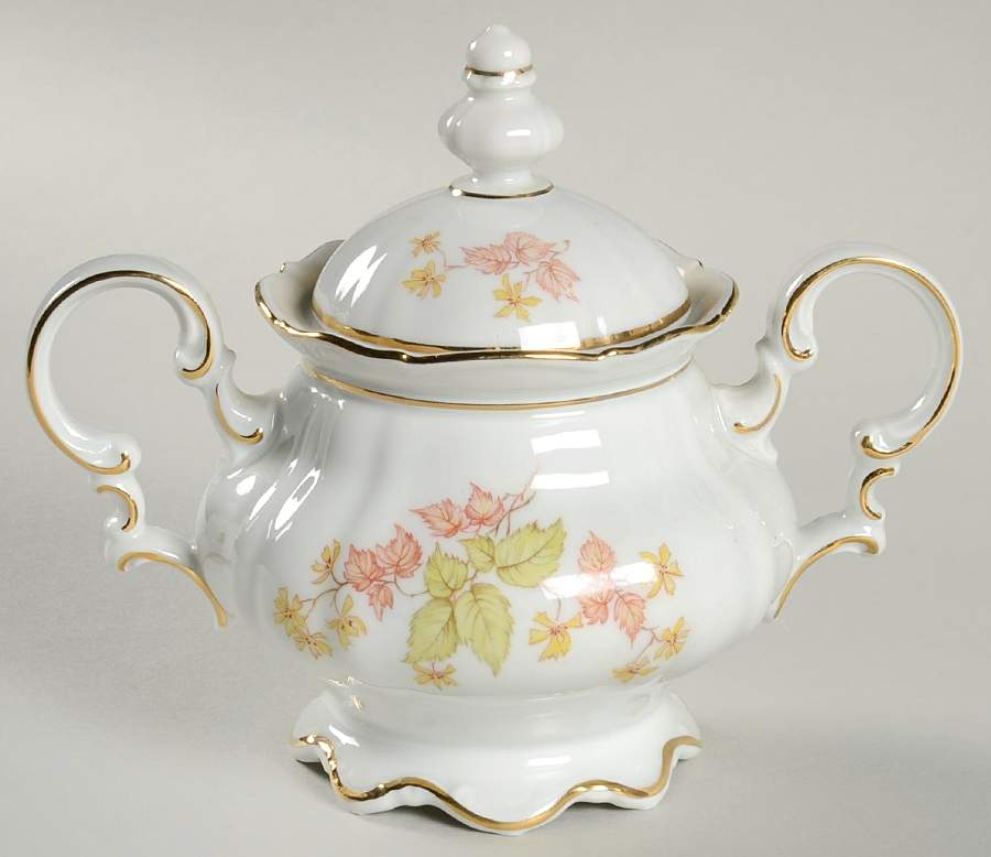 8520 Sugar Bowl & Lid by Hutschenreuther-1