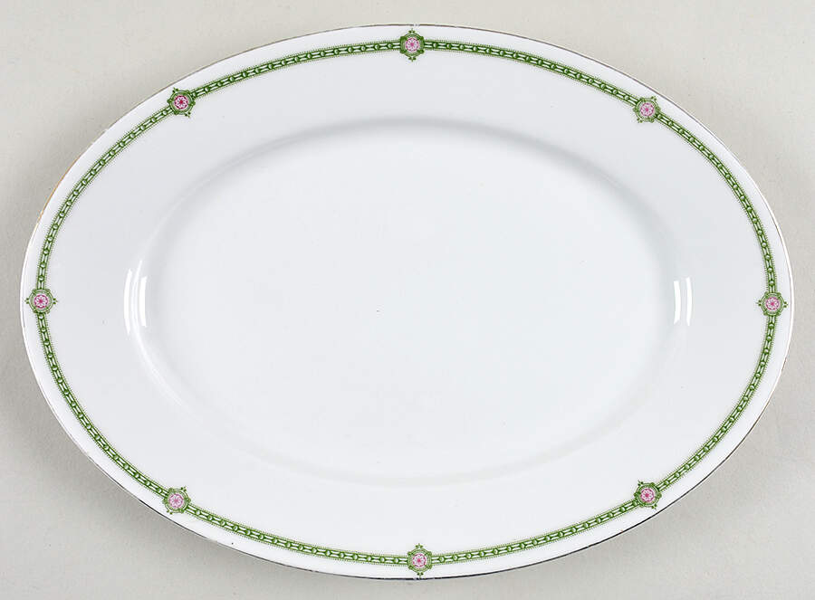 HUT455 11" Oval Serving Platter by Hutschenreuther-1