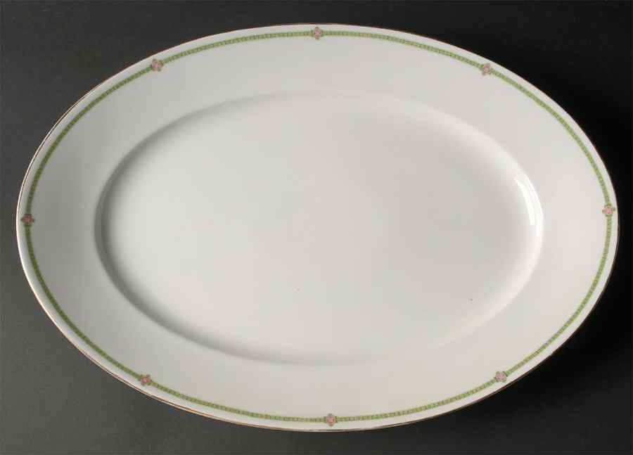 HUT455 16" Oval Serving Platter by Hutschenreuther-1