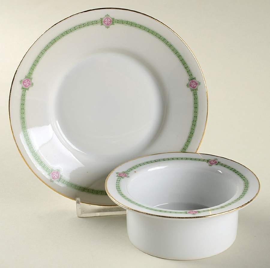 HUT455 Ramekin & Saucer Set by Hutschenreuther-1