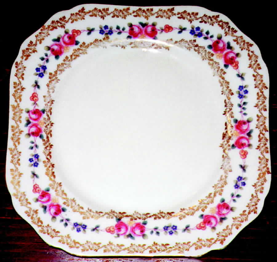 HUT492 Square Dinner Plate by Hutschenreuther-1