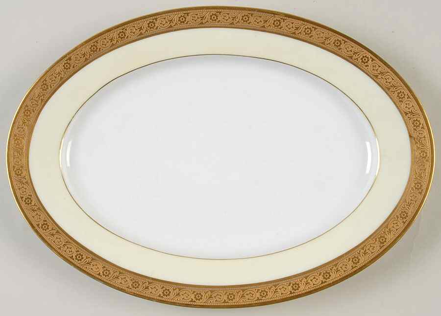 HUT5 11" Oval Serving Platter by Hutschenreuther-1