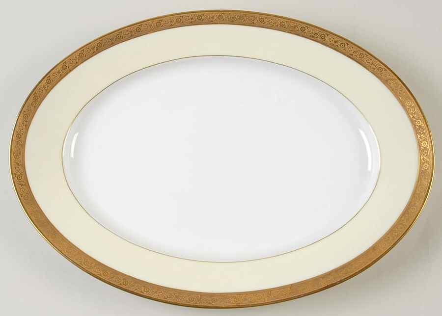 HUT5 16" Oval Serving Platter by Hutschenreuther-1