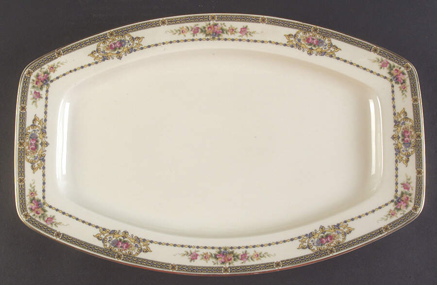HUT50 15" Oval Serving Platter by Hutschenreuther-1