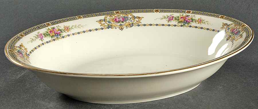 HUT50 10" Oval Vegetable Bowl by Hutschenreuther-1