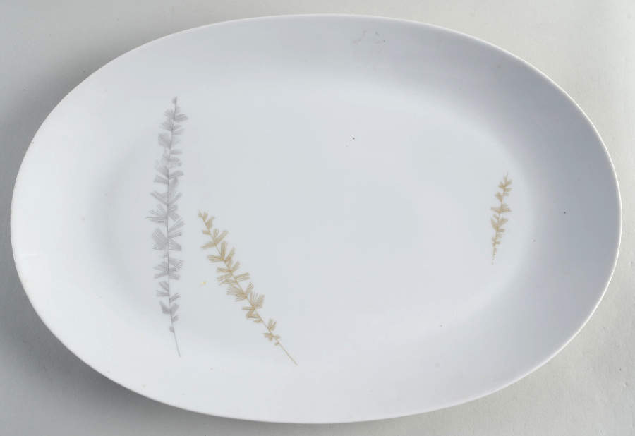 8895 (No Trim) 15" Oval Serving Platter by Hutschenreuther-1