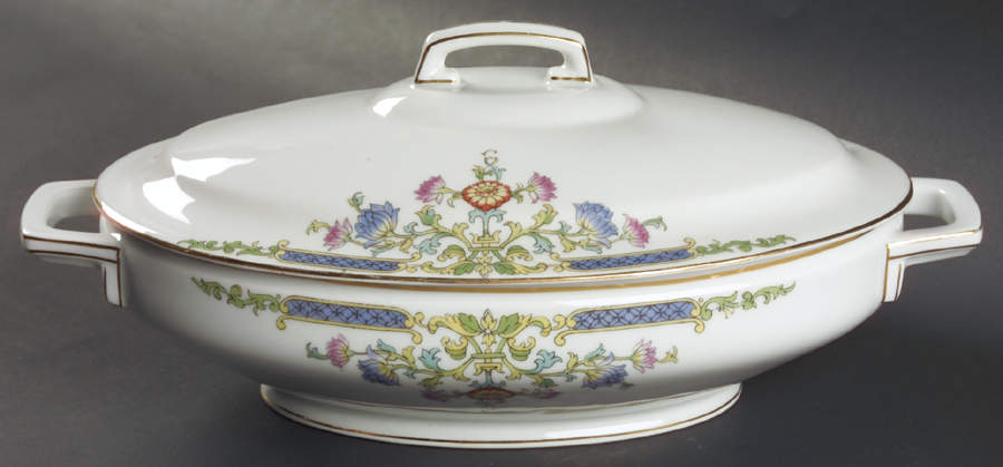 HUT6 Oval Covered Vegetable by Hutschenreuther-1